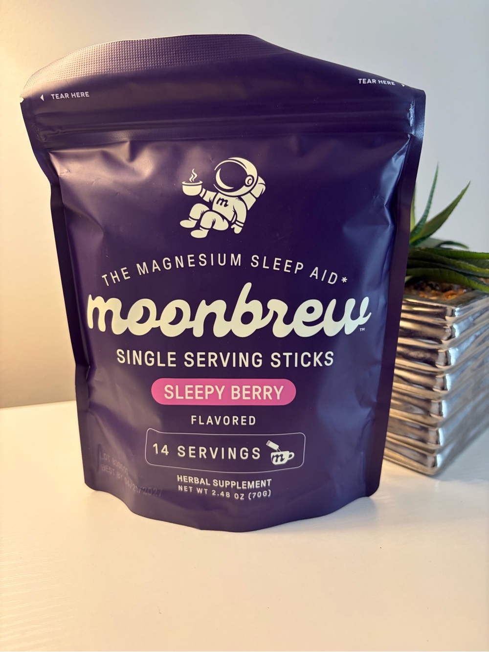 Sleepy Berry Magnesium Sleep Aid Single Serving Sticks